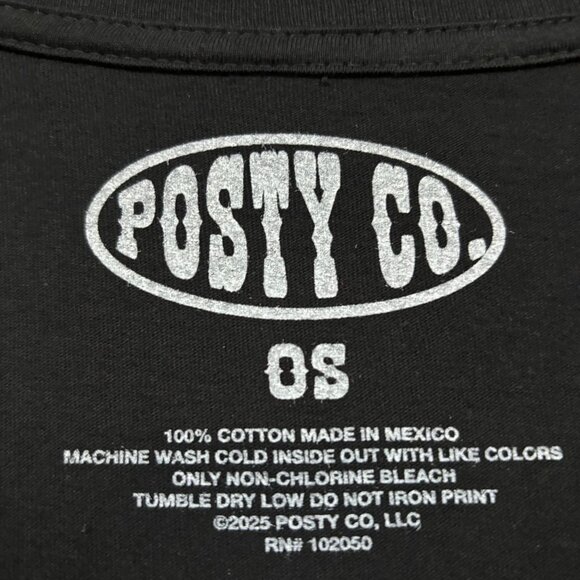 Posty Co Post Malone Big Stadium Tour Oversized T-Shirt Size One Size - Picture 4 of 4